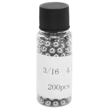 Durable 200Pcs 3/16in Stainless Steel Bicycle Bearing Balls 304 Grade