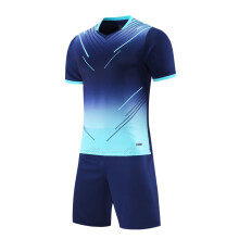 (Navy Not Custom, XL Height 170-175CM) Soccer Jerseys Men Football Uniforms Set Kids New Sets Boys Survetement Adult Female