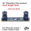 Module de Caméra 36 Degrés OV9732 Module de Caméra Double 1MP 8 mm Mise au Point Manuelle pour WinXP/7/8/10 Linux/Android 4