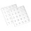 2pcs 5x5 Hole Aluminum Grid Panel Mesh 2.5mm Thick for Industrial Use 1