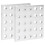 2pcs 5x5 Hole Aluminum Grid Panel Mesh 2.5mm Thick for Industrial Use 6