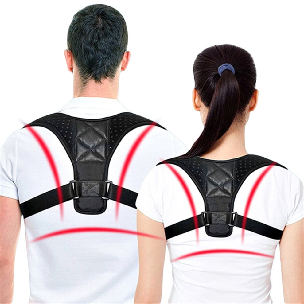 Adjustable back corrector, posture correction, upper back support, shoulderlumbar support belt