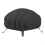 Fire Pit Cover Waterproof PVC Coating Round Heavy Duty Outdoor Protector with Adjustable Drawstring 1