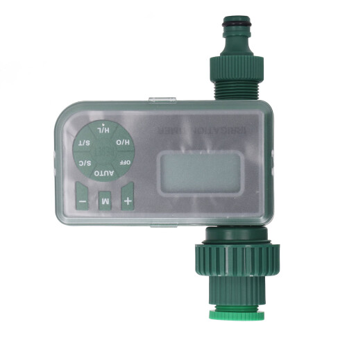 Waterproof Digital Irrigation Controller Featuring Manual Watering Mode, Drip Irrigation Timer With Oversized Dial And Low Battery Alert Compatible 1