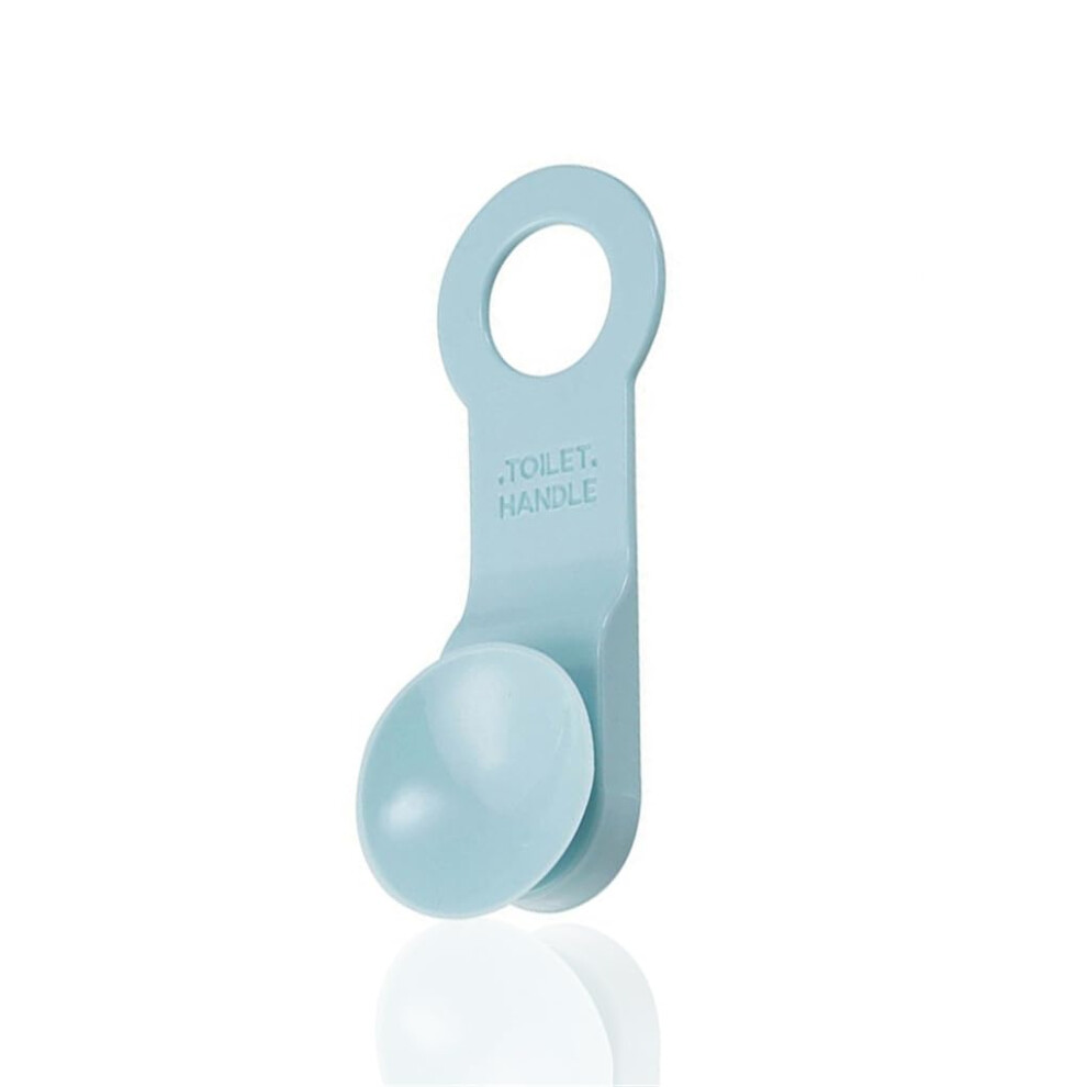 Light/Blue Pack Of 2 Toilet Seat Lifter Bathroom Seat Handle Universal Fit Hygienic Hands Washable Tpr