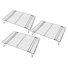 3 Tier 13 Inch Iron Baking Rack Non Stick Cooling Racks for Baking & Cooking