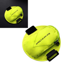 Waterproof Sport Arm Bag for Phone, Keys, Fluorescent Green