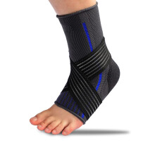 Knöchelbandage mit Gel-Kompressionsstreifen, atmungsaktives Material. Geeignet für Wandern, Golf und mehr. Für Halloween-Partys, Nachtclubs und