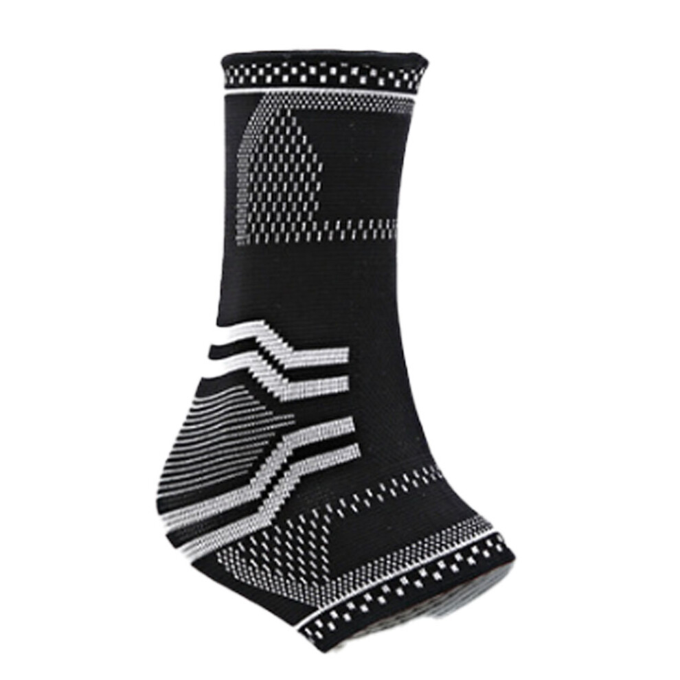 Compression Ankle Support Sleeve, Thermoregulation Technology For Recovery And Sports, Adjustable Fit With Moisture-Wicking Fabric, Stabilizing Gel P 9432746626519