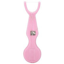 Poignée ergonomique, fil de nylon soyeux ultra fin, porte-fil dentaire réutilisable, design ergonomique, haleine fraîche, outil de fil dentaire