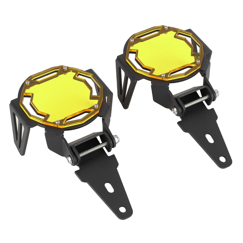 Motorcycle Fog Guard For R1200gs R1250gs With Cover Light/Yellow 9301379175384