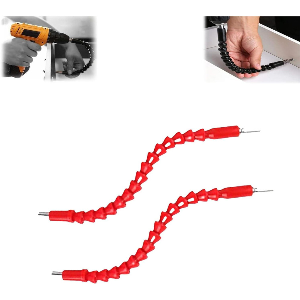 Flexible Drill Bit Extension,Bit Drill Screwdriver Flexible,Bendable Drill Bit Extension Kit,Bit Bends And Twists 360 Degrees 9199774559485