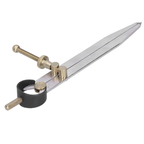 Adjustable Leather Craft Spacing Gauge & Compasses, 6in Woodworking Tools 2