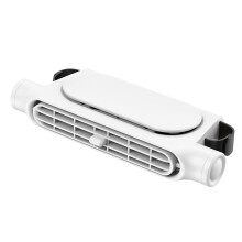 Headrest Fan Rechargeable 3000mAh Battery 3Speed Adjustable Cooling For Automotive, Truck, And Road Trips