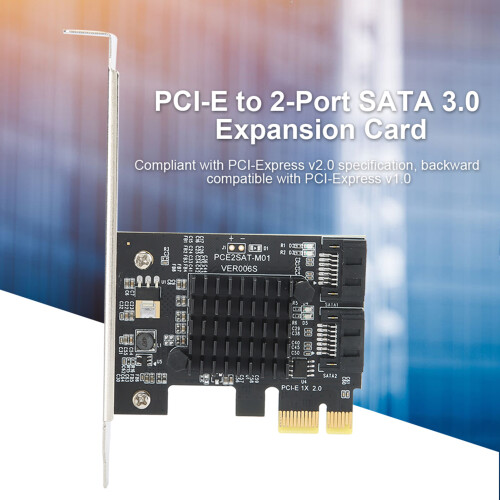 Κάρτα επέκτασης PCIe SATA Plug And Play 6Gb/s SATA 3.0 Χωρίς RAID με υποστήριξη AHCI Συμβατό με 2