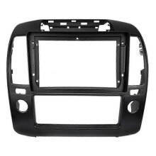 Navigatie-installatiekader, Geschikt voor NAVARA 2006-2012, Zwart ABS Auto Audio Paneel