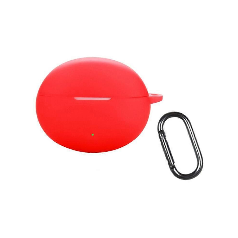 Headphone Silicone Protective Case Compatible With Oneplus Buds 4 Shockproof Durable And Washable Red 6901508067547