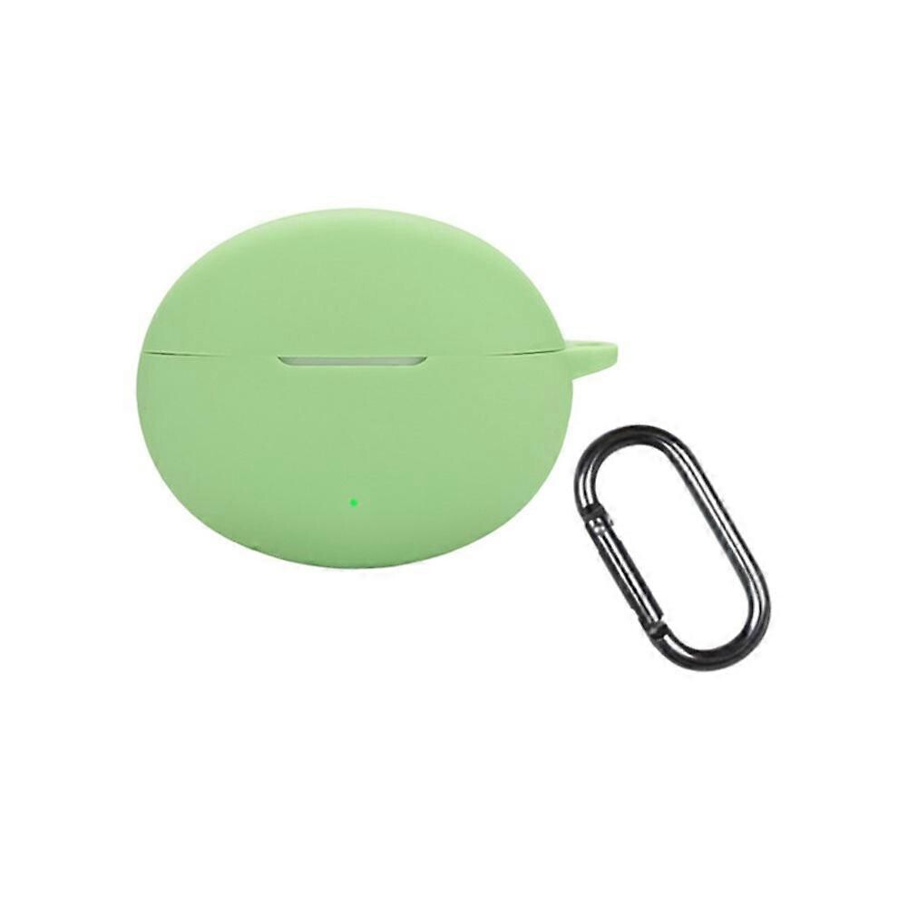 Wireless Earbuds Case Compatible With Oneplus Buds 4 With Lanyard Hole Green 6901508067479