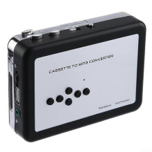 USB Cassette Converter, MP3 Format Conversion, Retro Portable Design