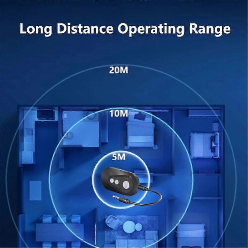 Bluetooth Audio Adapter AK818 Auracast Transmitter and Receiver 2 in 1 Black 2