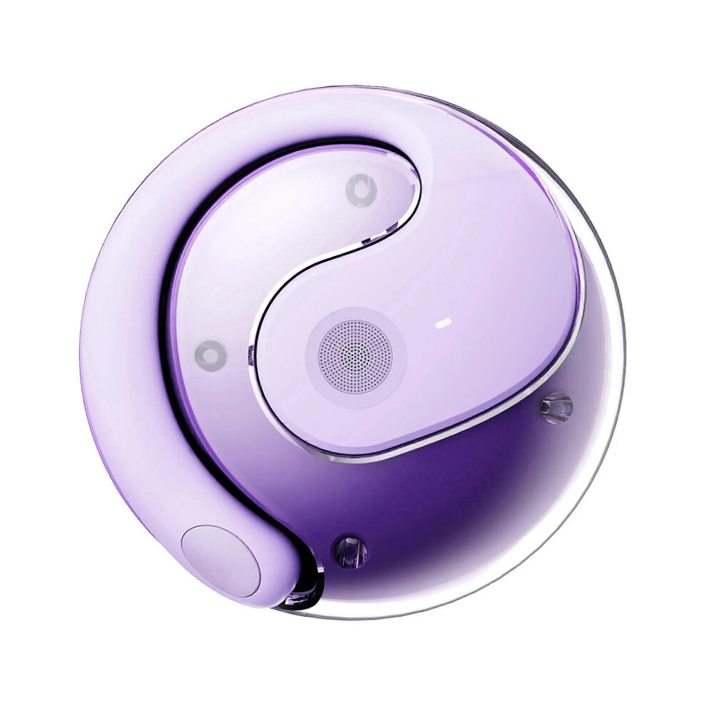 Wireless Bluetooth Headphones Jm13 Bt5.4 Touch Control 10M Communication 30Mah Sports Earbuds Purple 6901508072381