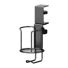 Suporte para Copo Sob a Mesa de Aço Rotativo Adequado para Vários Tipos de Copos Uso no Escritório e em Jogos