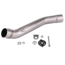 Middenstuk uitlaatpijp geschikt voor Kawasaki Z750 2007-2012 corrosiebestendig eenvoudig te installeren