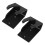 Barcode scanner stand adjustable 2 pack black plastic material space saving 4