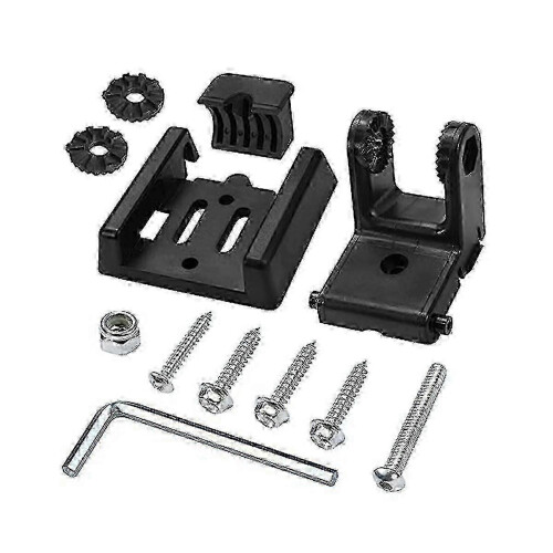 Sensor Mounting Bracket Compatible with XNT/XHS Series Sensors Black Plastic Material