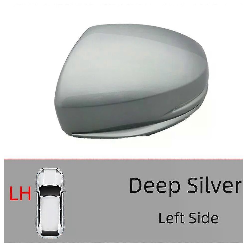 Rearview Mirror Cover, Abs Painted Shell 2014-2019, Fits Honda Fit Gk5 (Deep Lh) Silver 6901508074453