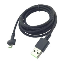 Cabo Micro USB 200cm Preto 5 5 Compatível com Microfone Seiren Mini