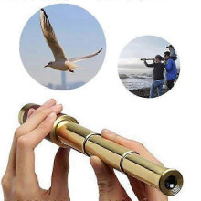 Monokular, Metallteleskop-Modell, 82,3 m Sichtfeld Handheld-Vogelschau (33 cm)
