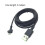 Cabo Micro USB 200cm Preto 5 5 Compatível com Microfone Seiren Mini 4