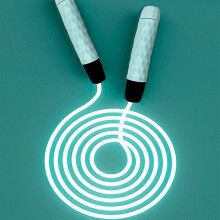 LED Light-up Jump Rope, ABS+PVC Material, Light-up Function Adjustable Length