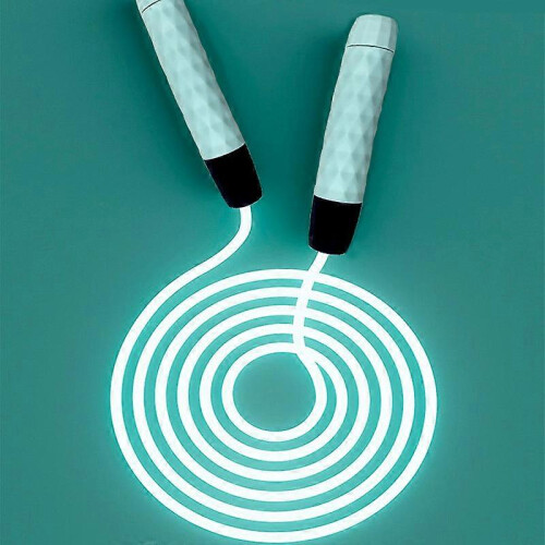 LED Light-up Jump Rope, ABS+PVC Material, Light-up Function Adjustable Length