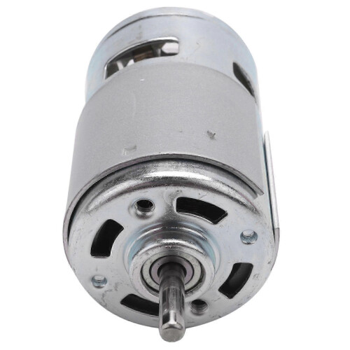 Μέτρο DC 775 Μεταλλικό Μέτρο 24V 7000RPM Silver Έλεγχος Ταχύτητας Μέτρου 2