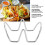 Dishwasher Safe Taco Holder for Kitchen & Grill | Anti-Rust 2 Grid 4