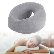 Memory Foam Face Down Pillow with 3D Neck Support for Salon & Home Use