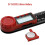 300mm Digital Protractor 2In1 Plastic Protractor Ruler Electronic Measuring Instrument Black 0300mm 4