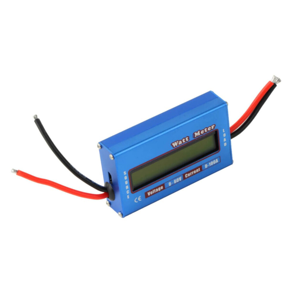 Smart Battery Monitor Rc Helicopter Digital Lcd Watt Meter Dc 60V 100A Battery Power Analyzer Checker 9199774561068