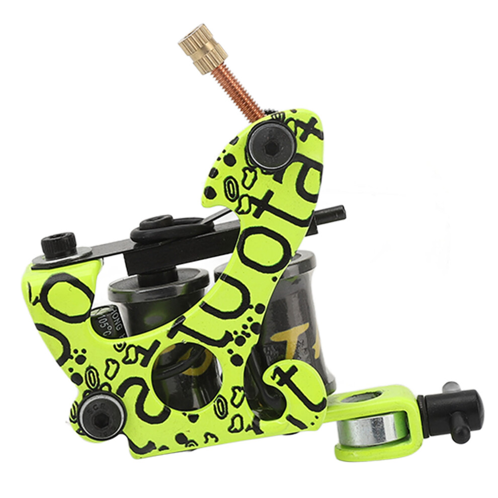 Tattoo Coil Machine With Optimal Coil Design And Crisp Sound, Efficient Operation High Frequency For Precise Smooth Lines And Clear Line Cutting Effe