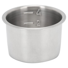 Colador de café de malla ultrafina, cesta de filtro de café reutilizable para cafetera, filtro de acero inoxidable de 51 mm sin presión que