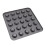 Nonstick Carbon Steel 25-Grid Mini Muffin Pan for Versatile Baking Needs 2