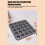 Nonstick Carbon Steel 25-Grid Mini Muffin Pan for Versatile Baking Needs 5