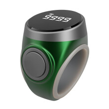 Smart Tally Counter Digital Counter for Counting, Green, Compact Design, Practical and Durable for Various Uses