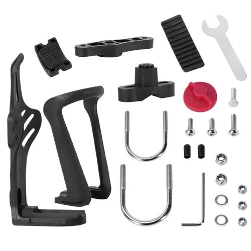 Cup Holder For Motorcycle ATV Wheelchair Stroller  Adjustable, No Assembly Required, AntiTheft Mount, Beverage Holder