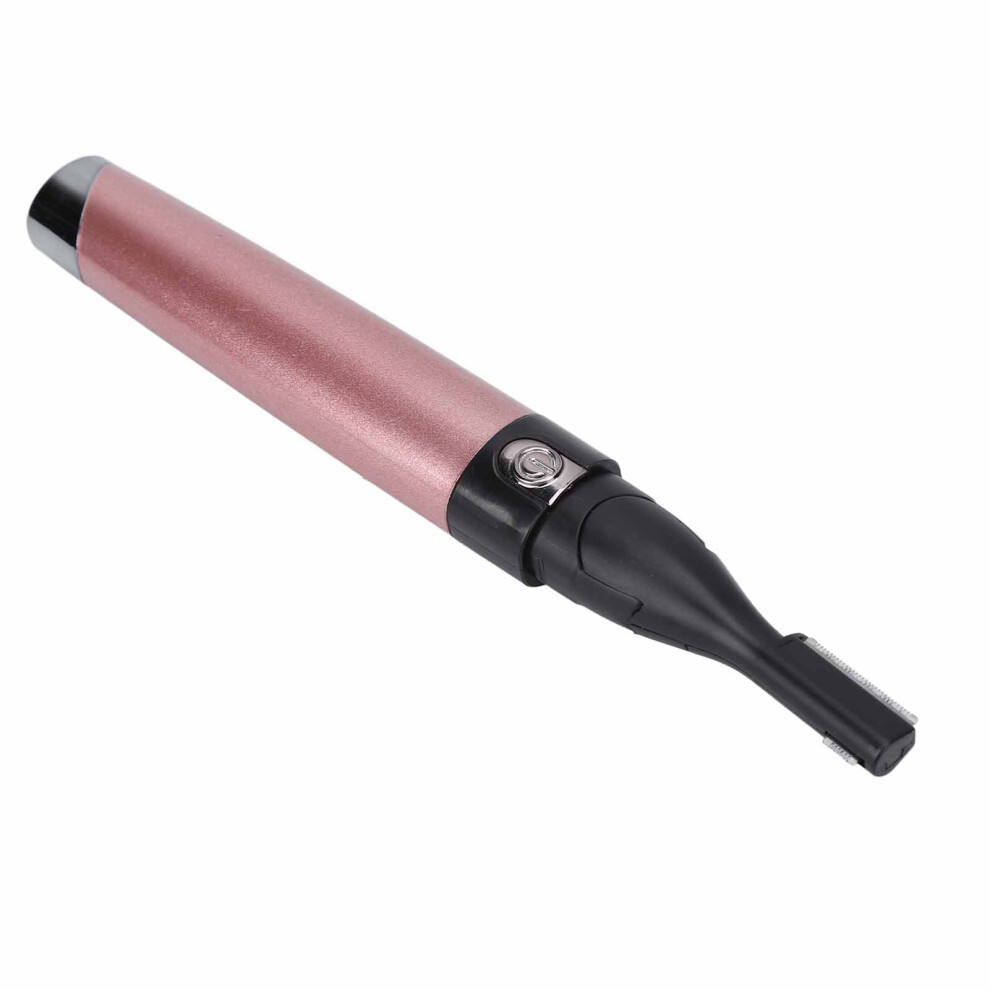 Electric 360 Eyebrow & Facial Trimmer Comb Included Waterproof Pink