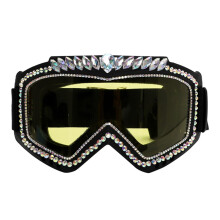 Festival Sunglass Rhinestone Decorated Sunglasses For Music Festivals Outdoor Party Climbing Eyewear Unisex