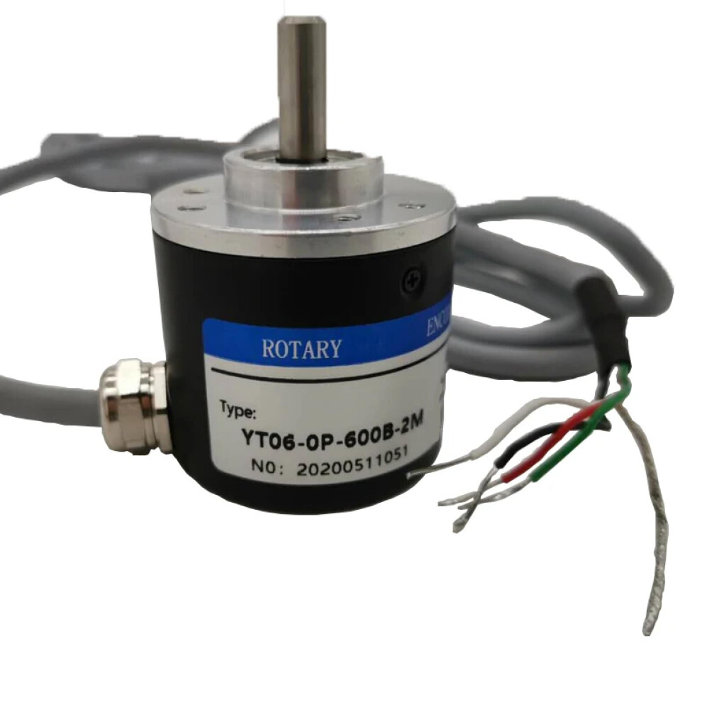 Incremental Photoelectric Encoder 6Mm Solid Shaft Dc 524V Ab Phase Output 1M Cable 2500Ppr Npn 9187378835401