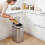 Homcom (Silver) HOMCOM 12L Sensor Bin, Automatic Touchless Motion Sensor Kitchen Bin 9